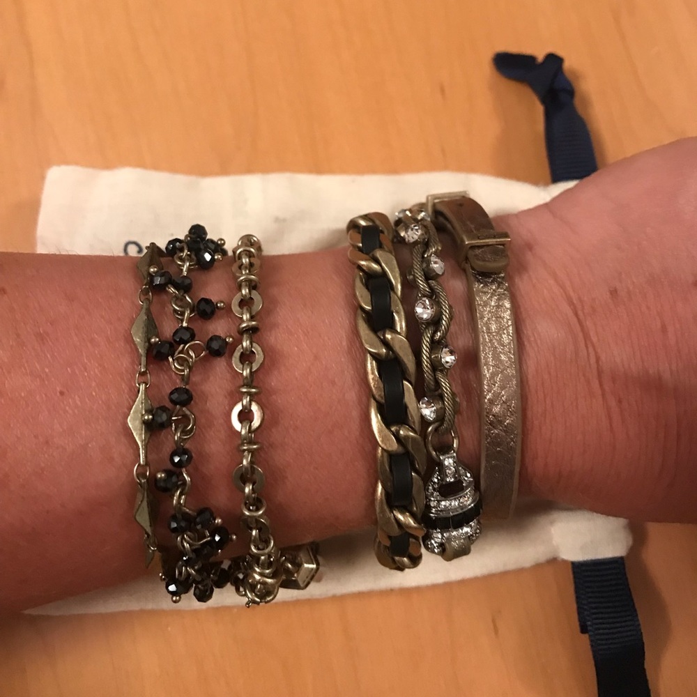 2 Chloe + Isabel bracelets.